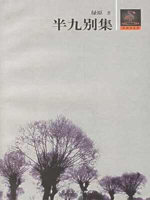 cover image of 半九别集